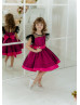 Polka Dot Cute Flower Girl Dress